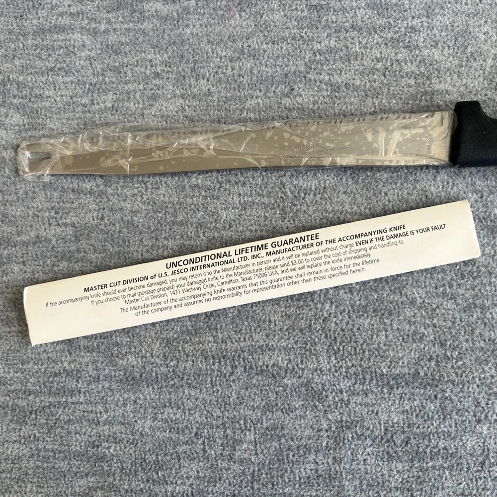 Master Cut 2 Carve & Serve Knife By Jesco Stainless 8